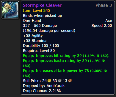 Stormpike Cleaver